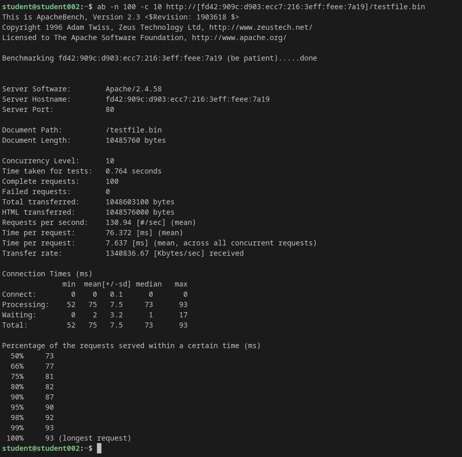 Apache Bench – NFS